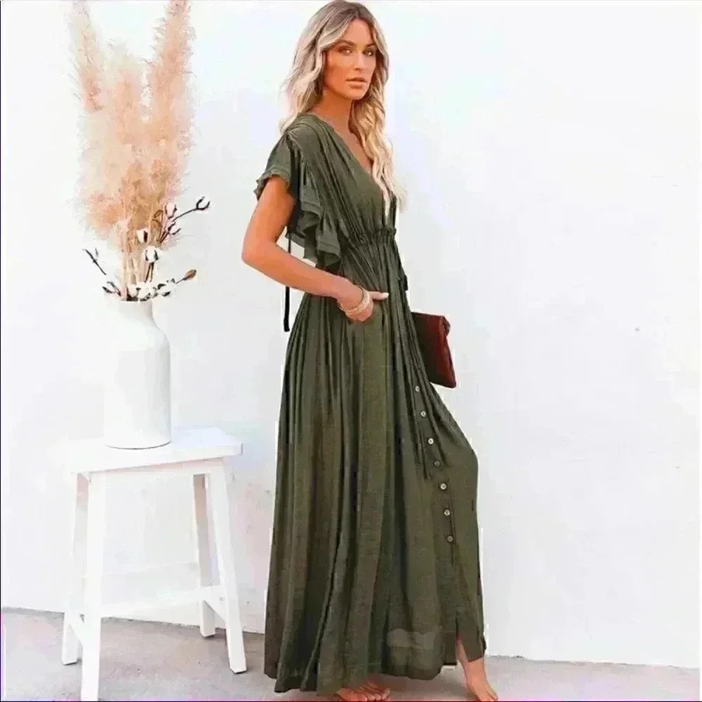 Bohemian Bikini Casual Summer Cover Up - Picture 2 of 15
